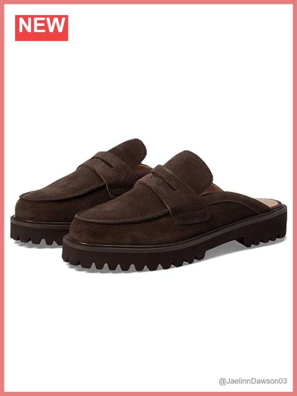 Waterproof Leather Suede Women's Pull-On Loafers Slip-On Shoes Comfortable